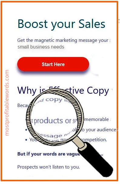 website copy audit
